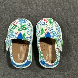 TOMS Multicolor Baby Walker Shoes